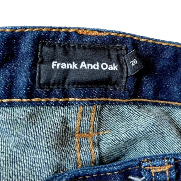 Frank & Oak Dark Blue Skinny Jeans - Picture 4 of 8